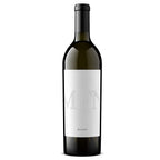 A bottle of My Favorite Neighbor Blanc on a white background.