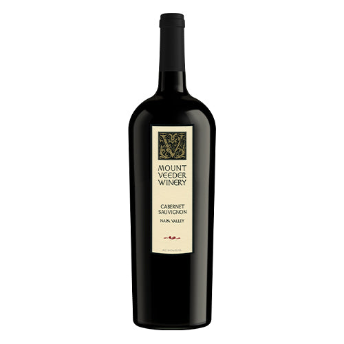 A bottle of 2021 Mount Veeder Cabernet Sauvignon Napa Valley 1.5L on a white background