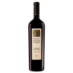 A bottle of Mount Veeder Winery Cabernet Sauvignon Napa Valley red wine, featuring a dark glass bottle with a cream-colored label and a black capsule, set against a plain white background.