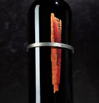 Close up shot of The Prisoner Sliver red blend bottle