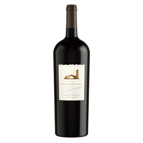 A bottle of 2019 Robert Mondavi Winery Cabernet Sauvignon Napa Valley 1.5L on a white background