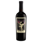 A bottle of The Prisoner Red Blend on a white background.