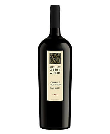 A bottle of 2021 Mount Veeder Cabernet Sauvignon Napa Valley 1.5L on a white background