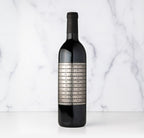 A bottle of 2021 Unshackled Pinot Noir California on a white background