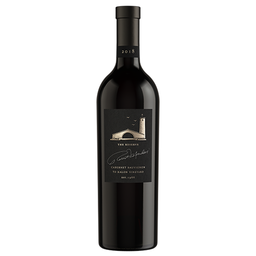 A bottle of 2018 Robert Mondavi Winery To Kalon Reserve Cabernet Sauvginon on a white background